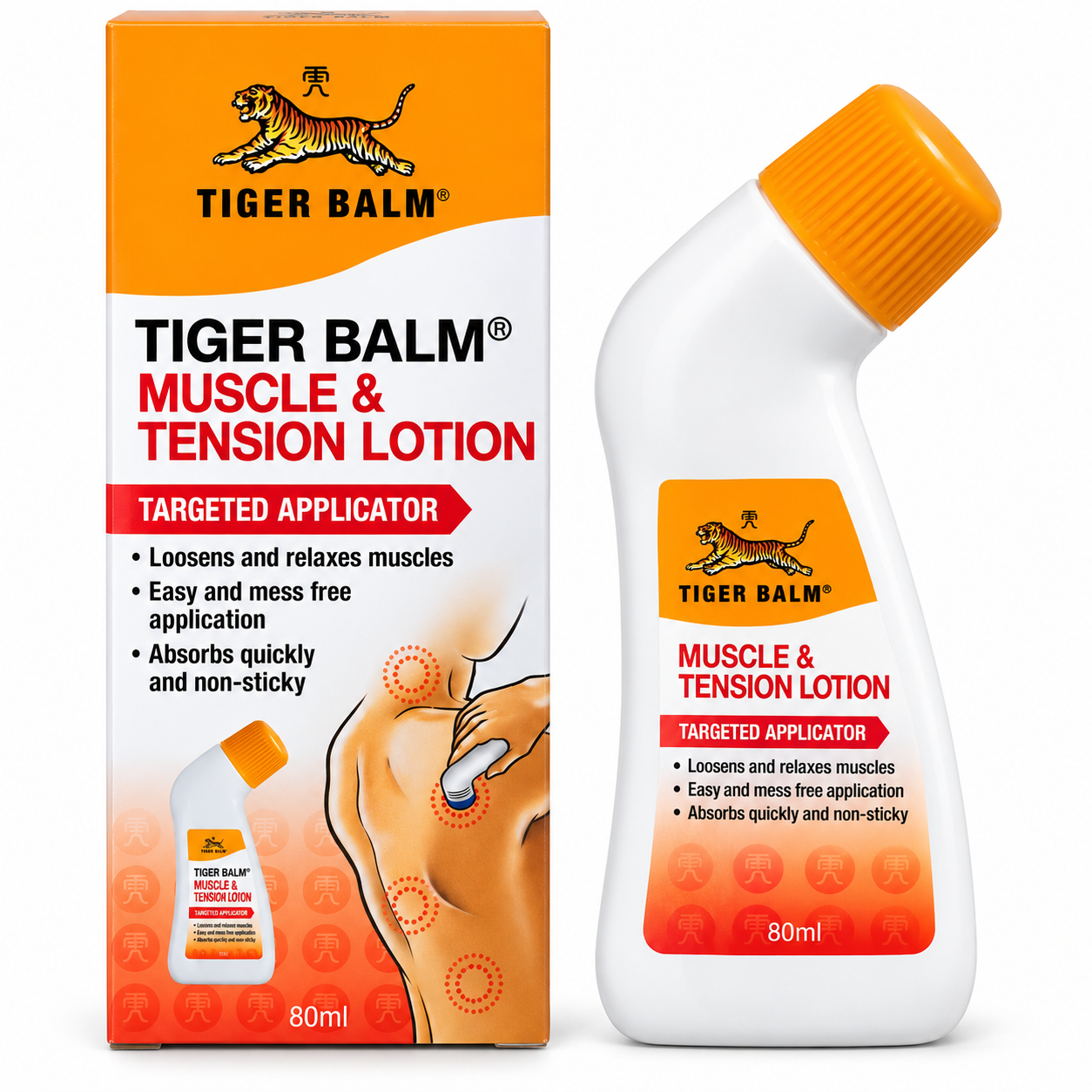 Tiger Balm Muscle & Tension Lotion 80ml