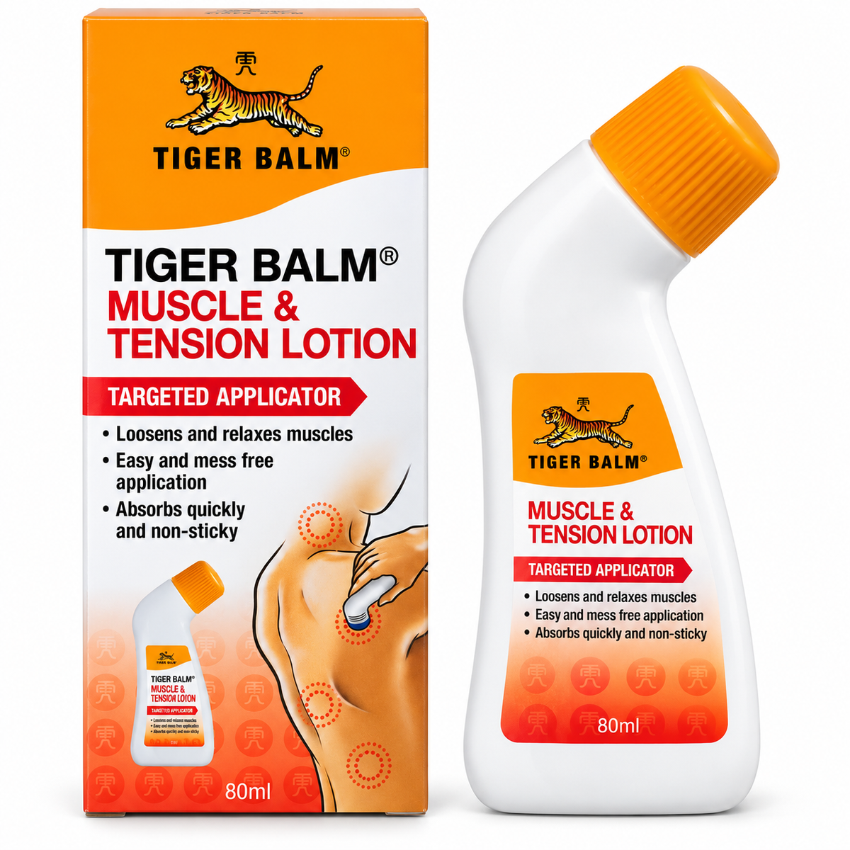 Tiger Balm Muscle & Tension Lotion 80ml