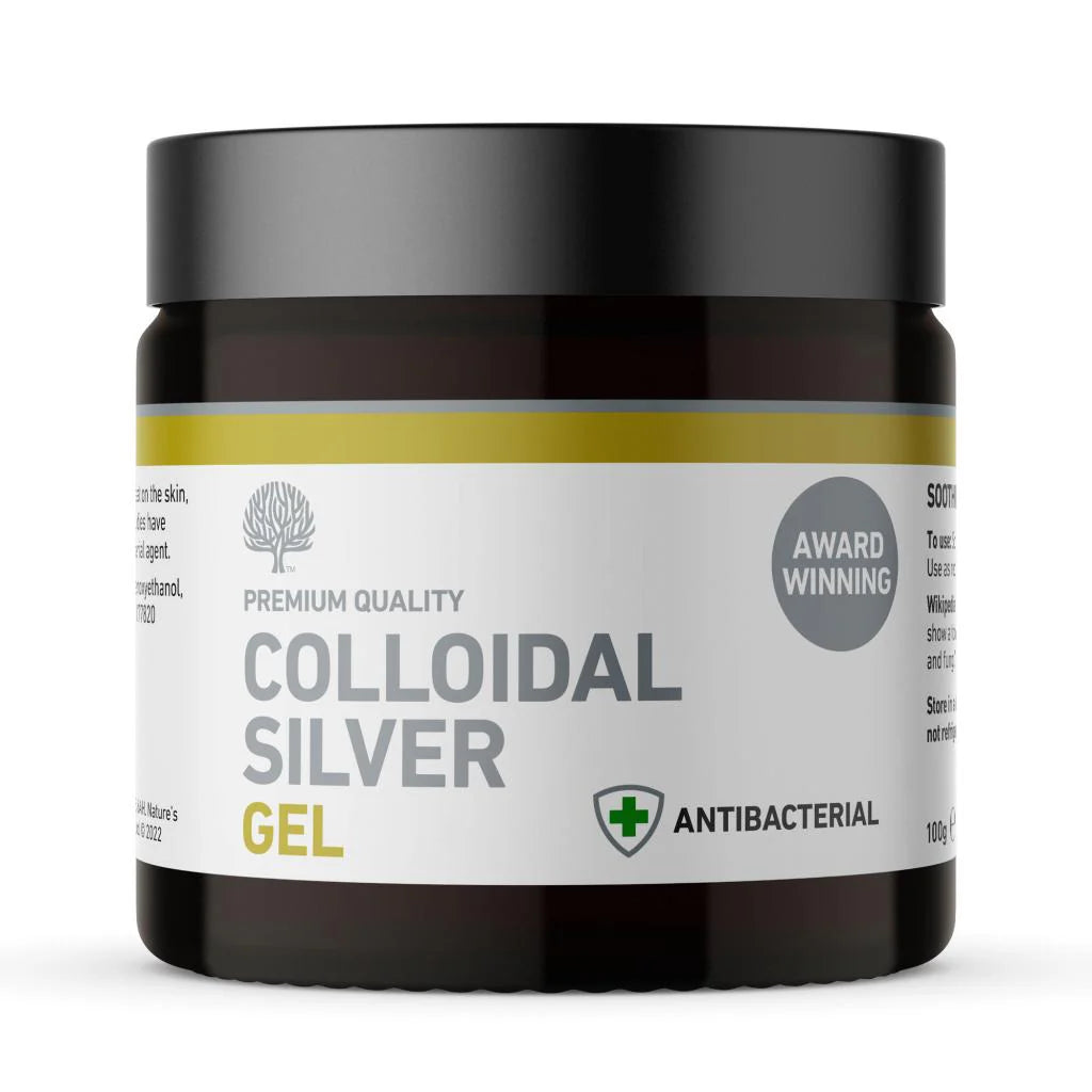 Nature’s Greatest Secret Colloidal Silver Gel 100g Natural Antibacterial Care