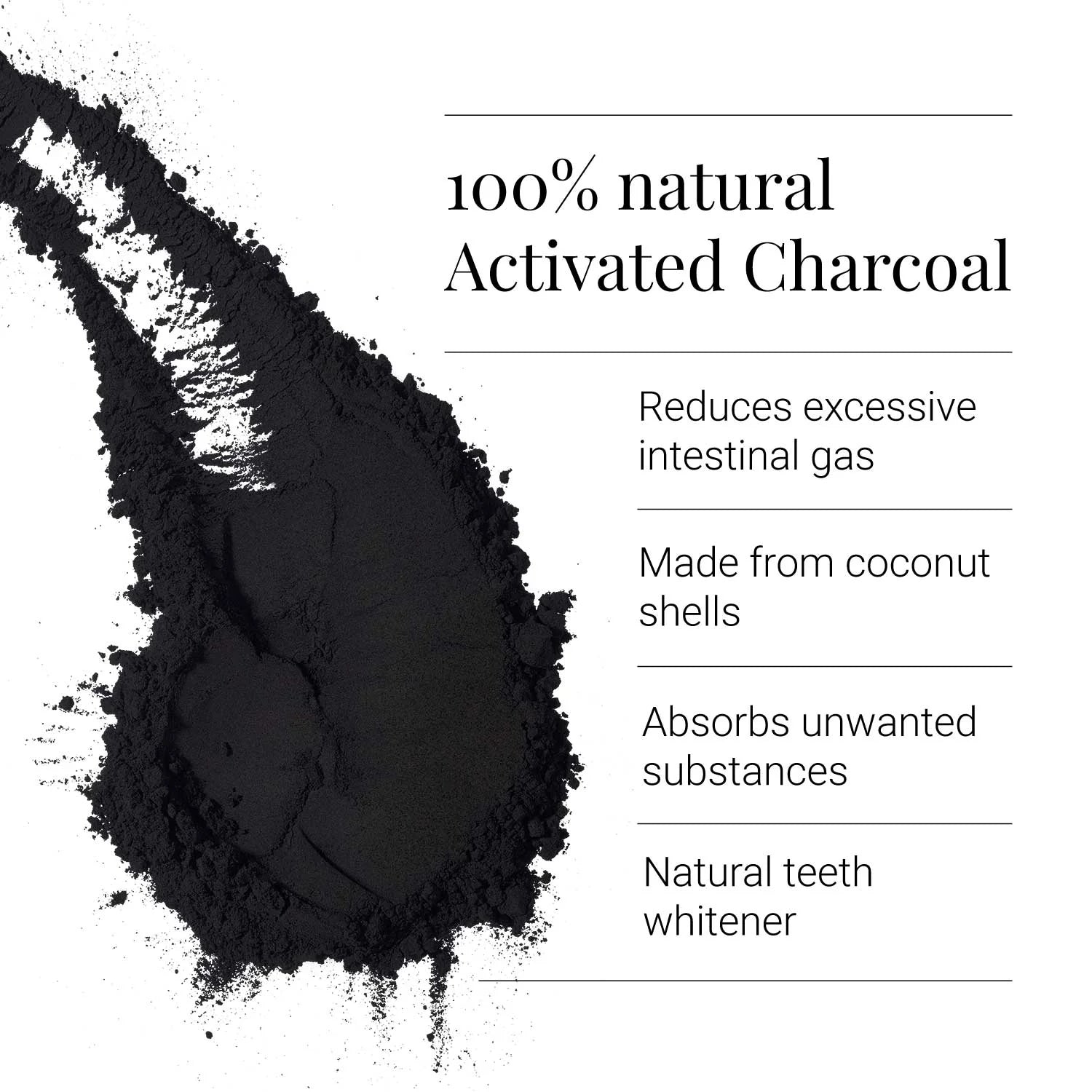 Kiki Health - Activated Charcoal Powder - 70g