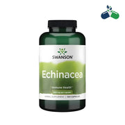 Swanson Echinacea 400mg 100 Capsules – Immune Support Cold Flu Herbal Supplement