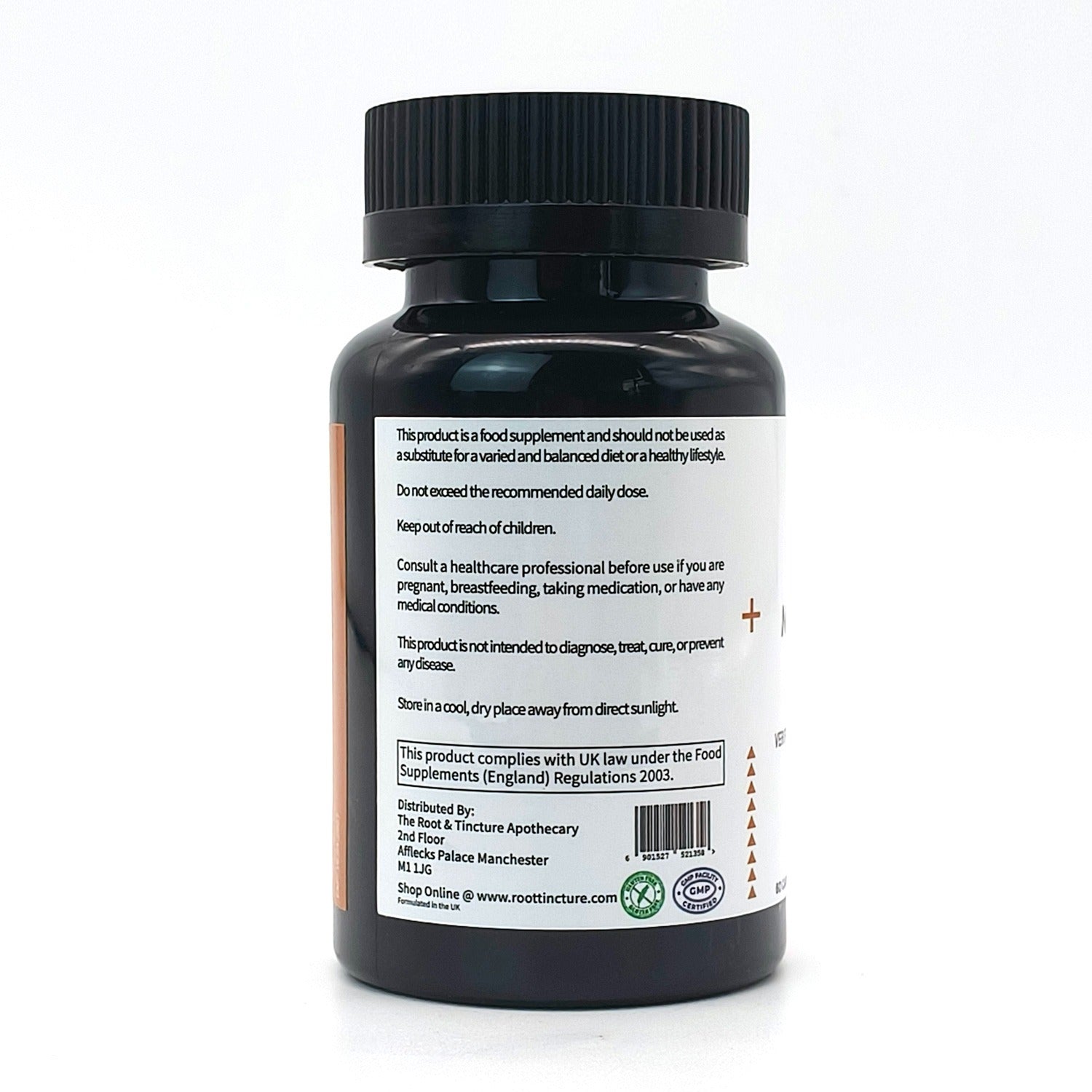 Dr Root Mushroom Complex 10-in-1 60 Capsules UK Pharmacist Immune Brain Support