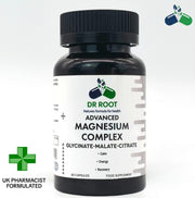 Dr Root Advanced Magnesium Complex | Glycinate Malate Citrate | 60 Capsules