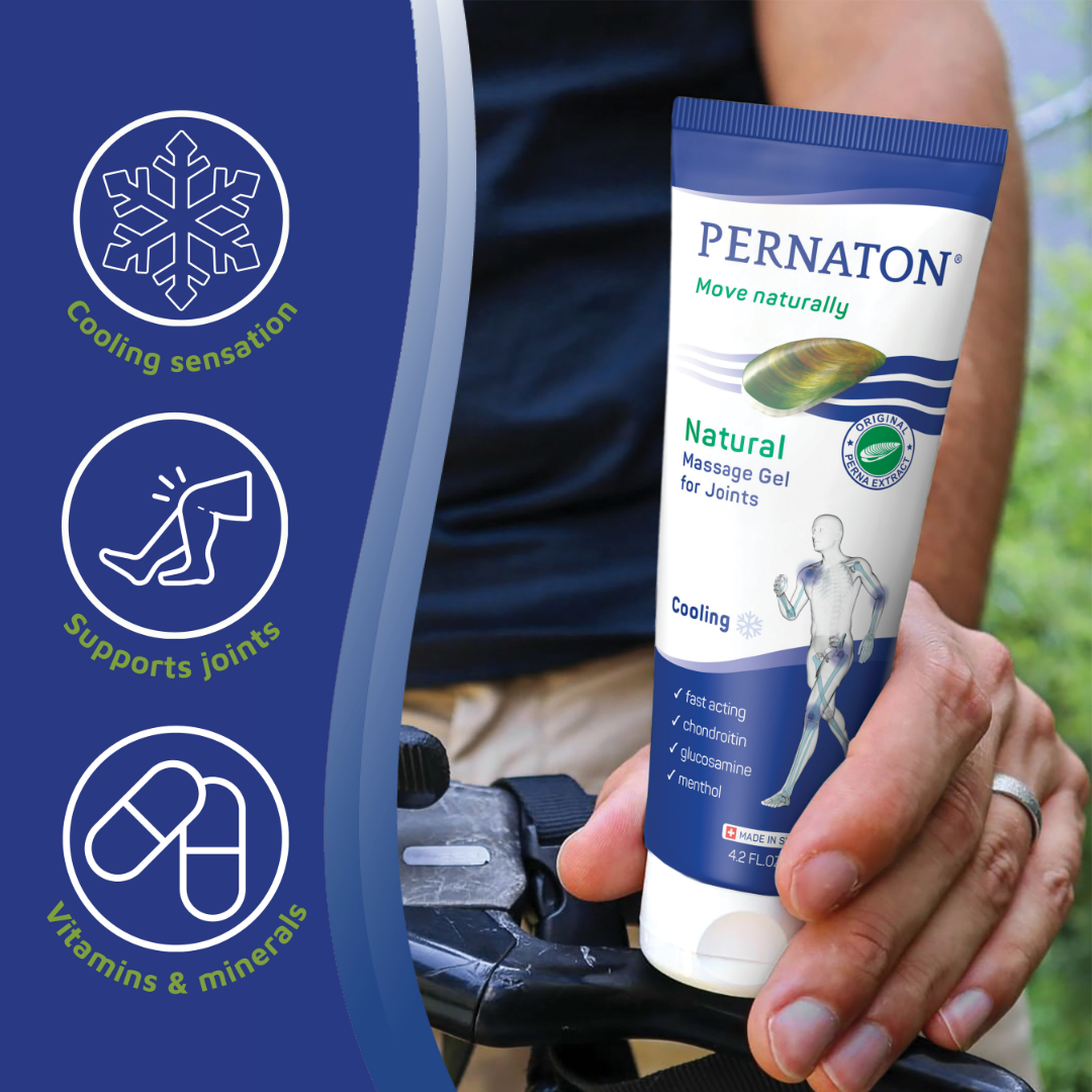 Pernaton Cooling Joint & Muscle Pain Relief Gel Green Lipped Mussel 50ml