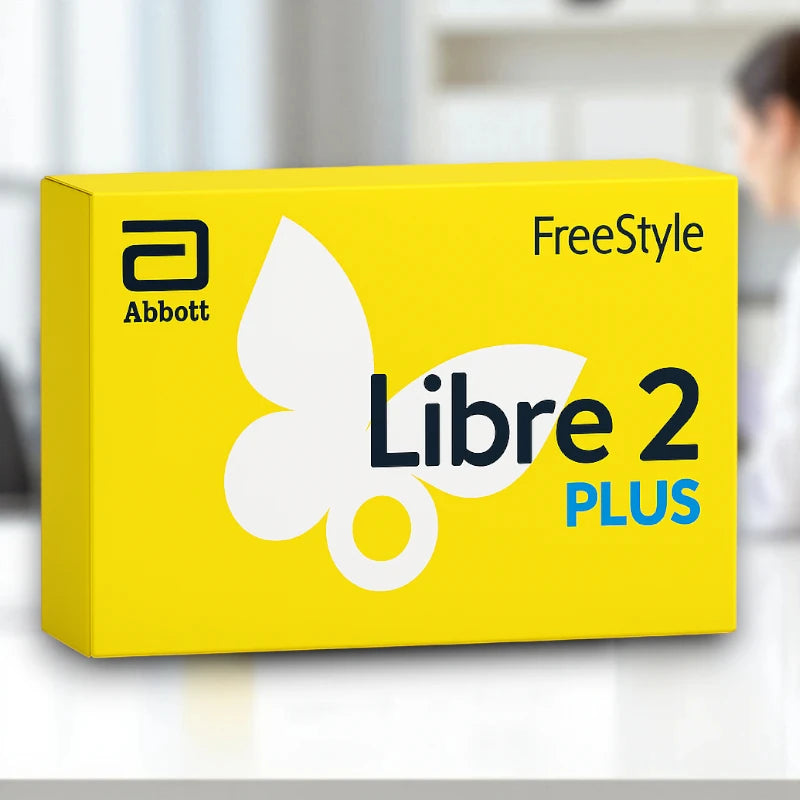 Abbott FreeStyle Libre 2 Plus Sensor – 15 Day Continuous Glucose Monitor CGM