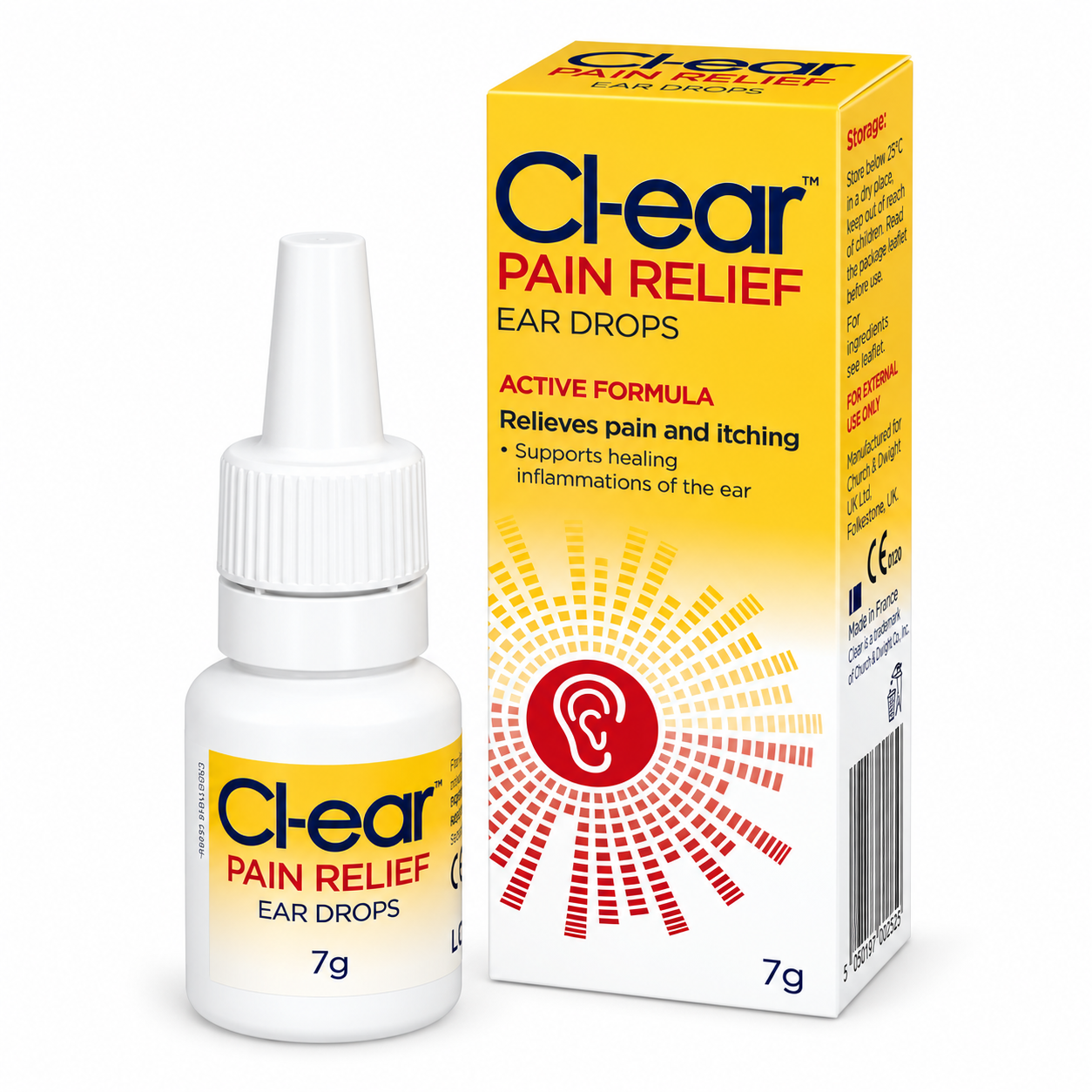CL-EAR Ear Relief Drops 7g  Lidocaine 0.5% Ear Drops
