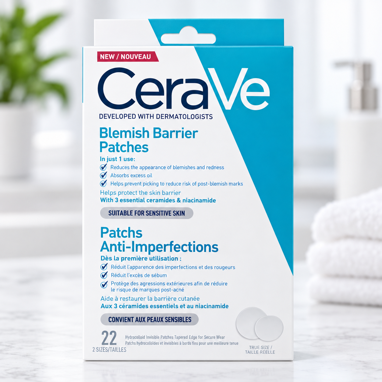 CeraVe Blemish Barrier Patches  22 Hydrocolloid Patches