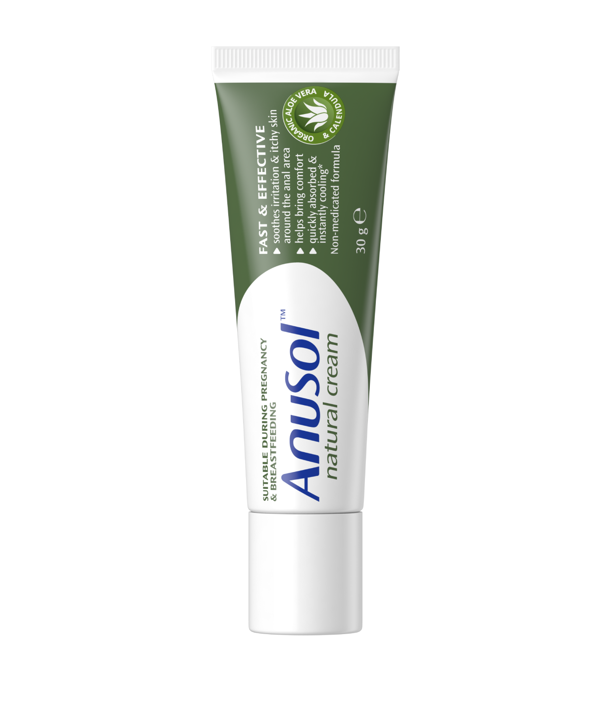 Anusol Natural Cream 30g – Soothing Relief for Piles & Anal Irritation