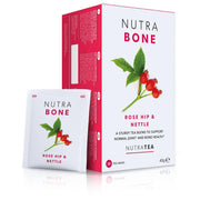 NutraTea NutraBone Rose Hip & Nettle Tea 20 Bags Joint Bone Herbal Support