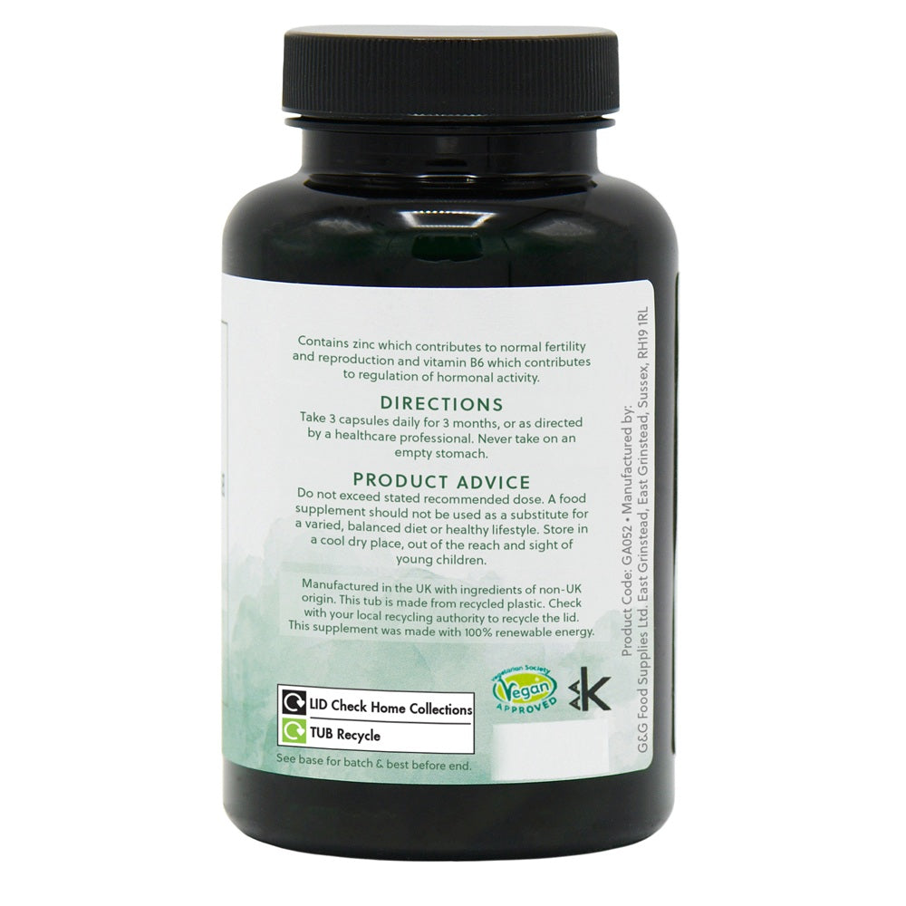 Fertility Women - 90 Vegan Capsules | Hormone Balance & Reproductive Support