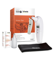 Kinetik Wellbeing Inner Ear Thermometer with 20 Probe Covers