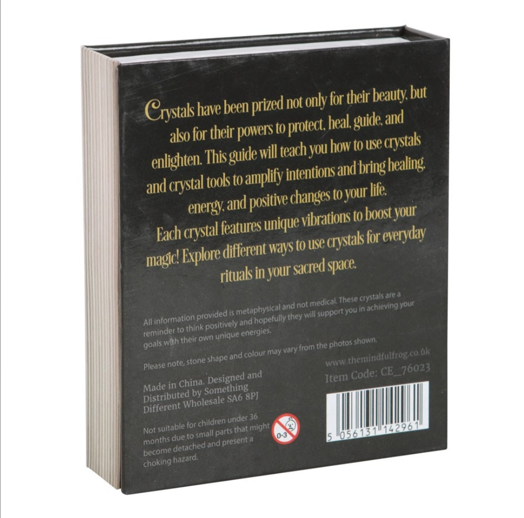 Witches Guide to Crystals Gift Set  6 Divination Tumblestones