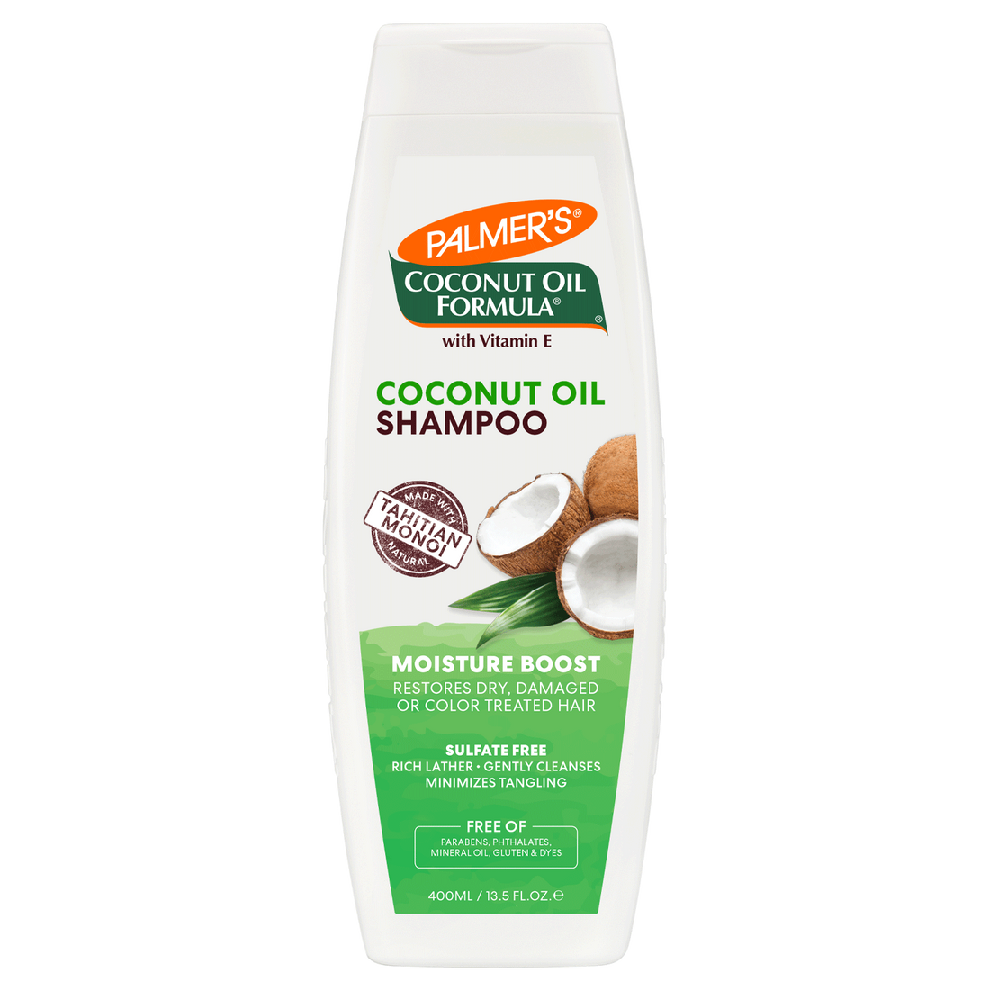 Palmer’s Coconut Oil Formula Moisture Boost Shampoo 400ml – Dry & Damaged Hair