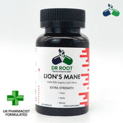 Dr Root Lion’s Mane Capsules 60 Caps UK Formulated Brain Libido Energy  Support
