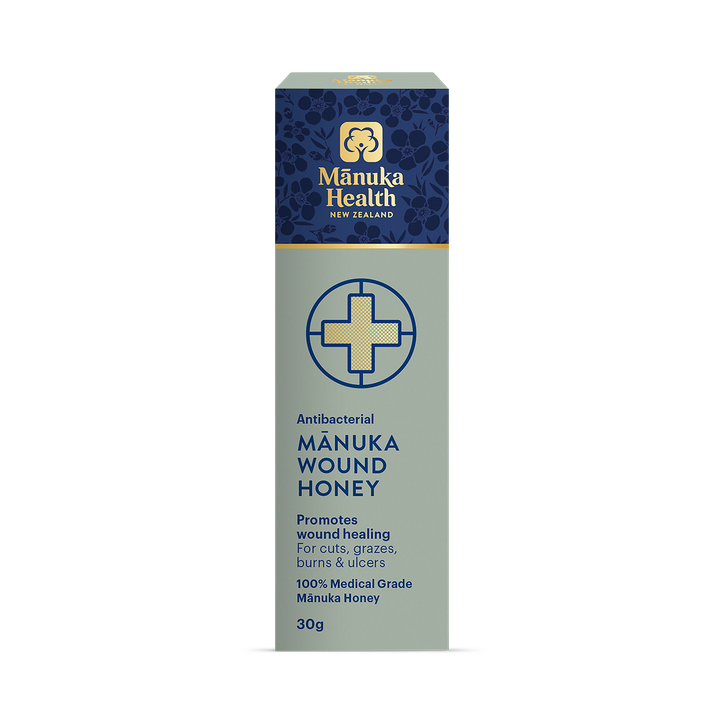 Manuka Health Antibacterial Medical Grade Manuka Wound Honey 30g for Burns