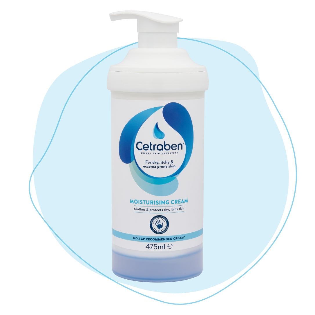Cetraben Cream 500g Pump – Emollient Moisturiser for Dry, Itchy & Eczema-Prone Skin