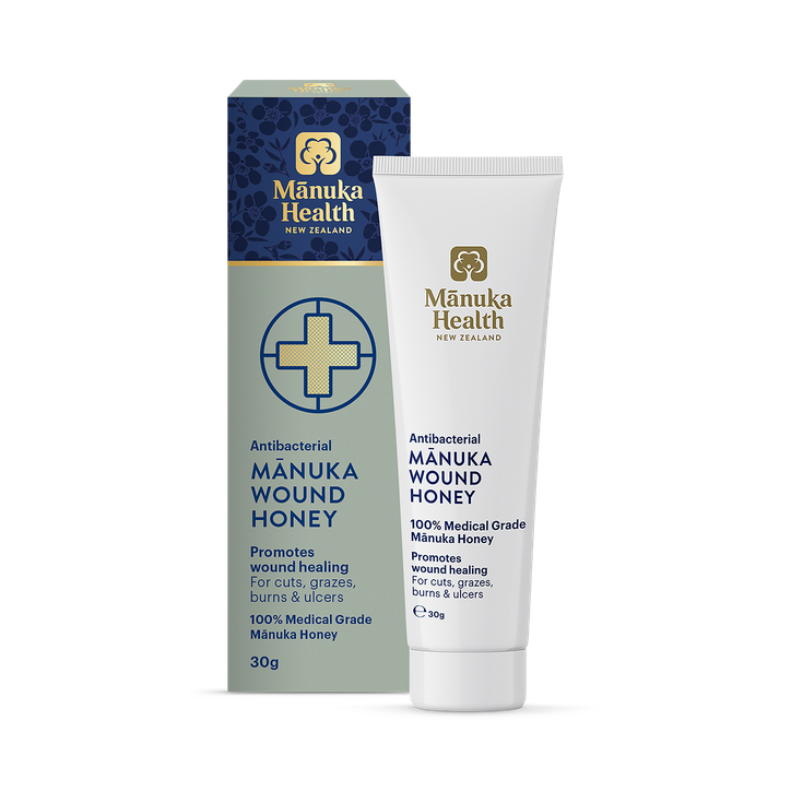 Manuka Health Antibacterial Medical Grade Manuka Wound Honey 30g for Burns