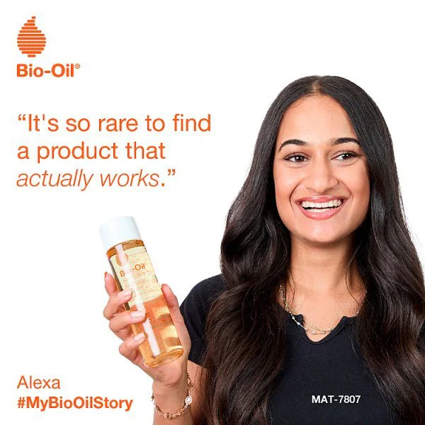 Bio-Oil Natural Skincare Oil 200ml Scar & Stretch Mark Moisturiser