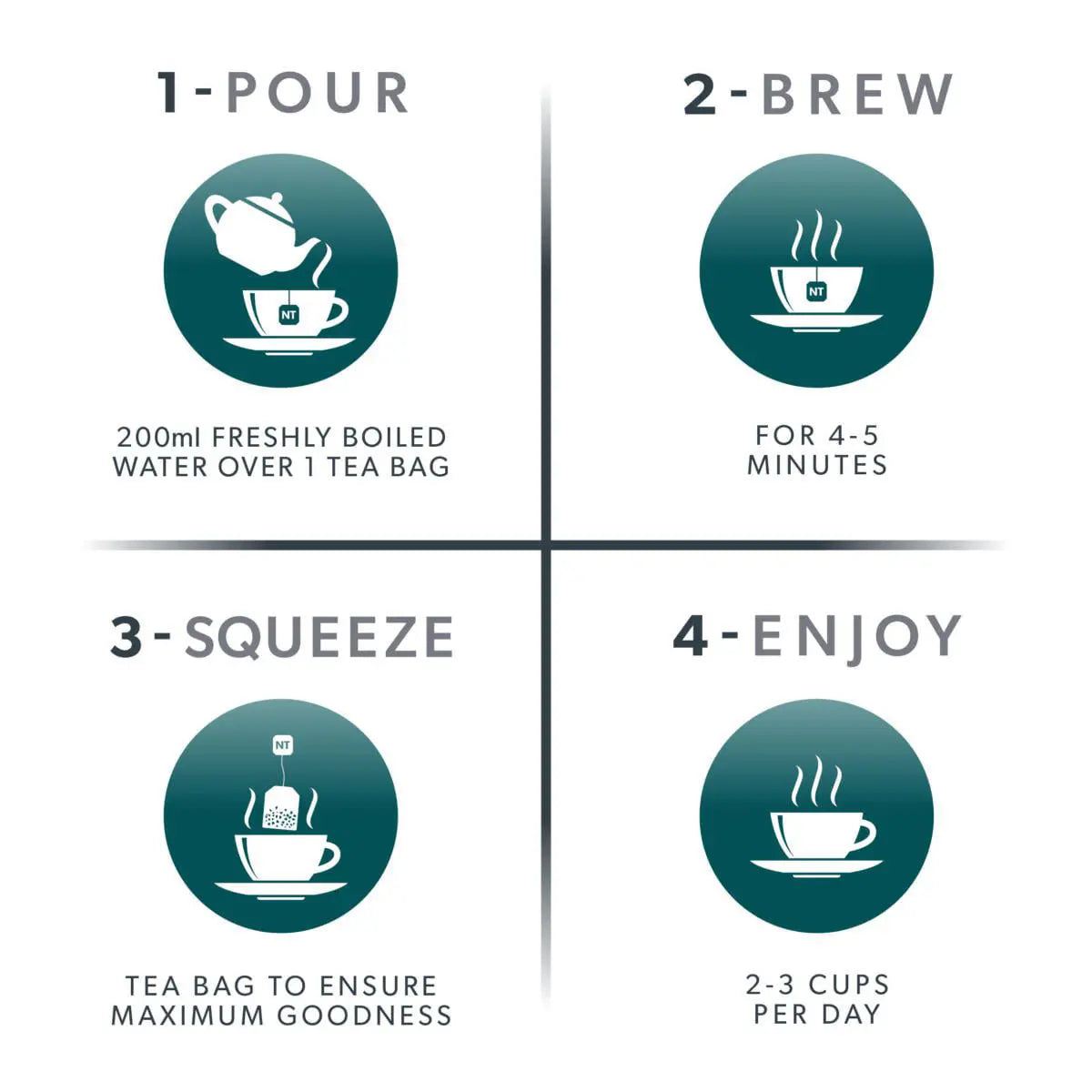NutraTea Relax Chamomile Lemon Balm Sleep Calm Herbal Tea 20 Bags
