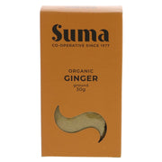 Suma Organic Ground Ginger 30g – Aromatic & Versatile Spice