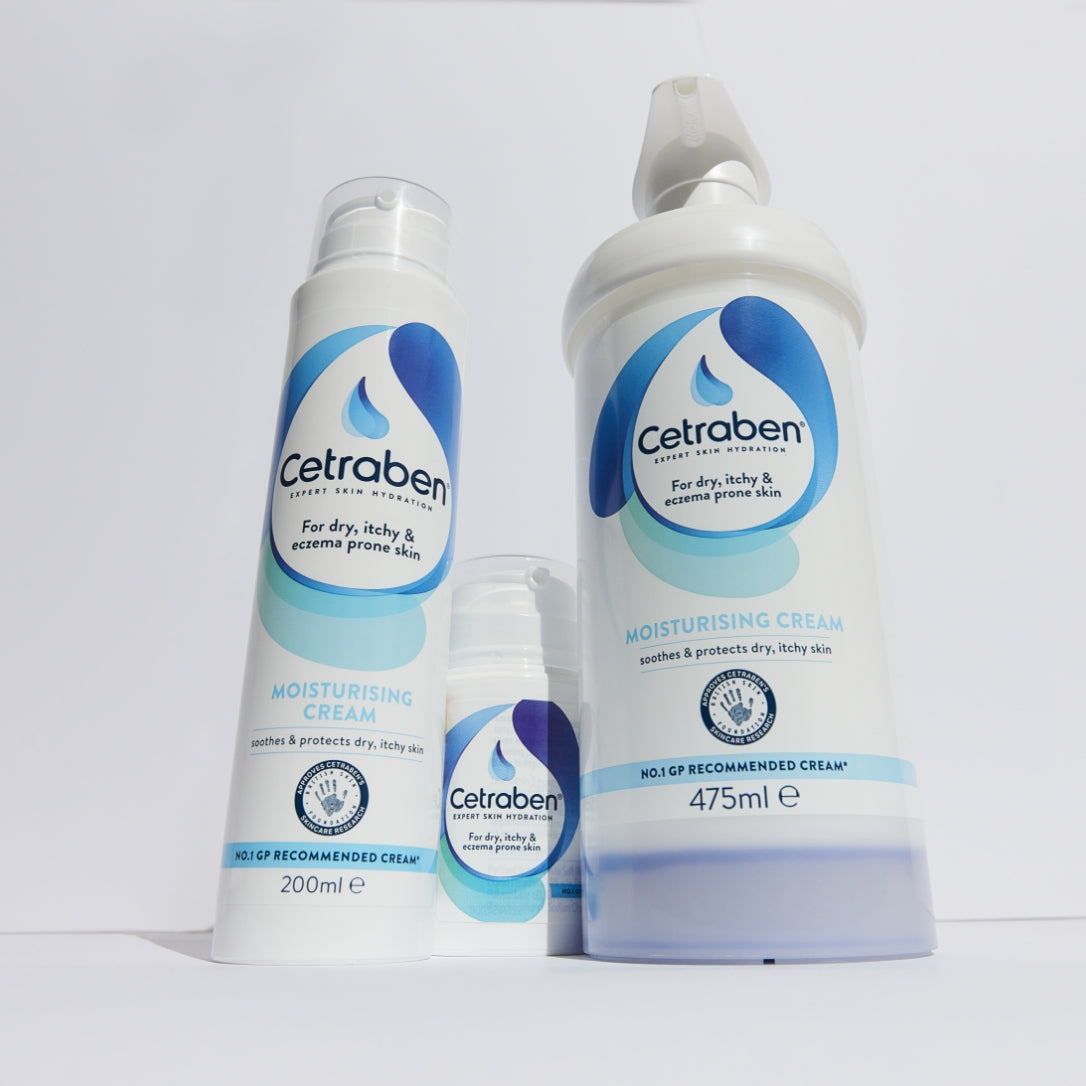 Cetraben Cream 500g Pump – Emollient Moisturiser for Dry, Itchy & Eczema-Prone Skin