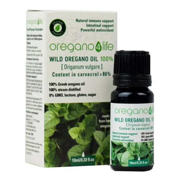 Oregano4Life Wild High Strength Oregano Oil 10ml 86% Carvacrol Immune Support
