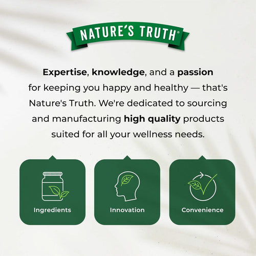 Nature’s Truth Lion’s Mane Gummies 2000mg 60 Vegan – Brain & Focus Support