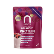 Naturya Chocolate Mixed Berry Protein Shake 550g Vegan Low Sugar High Fibre