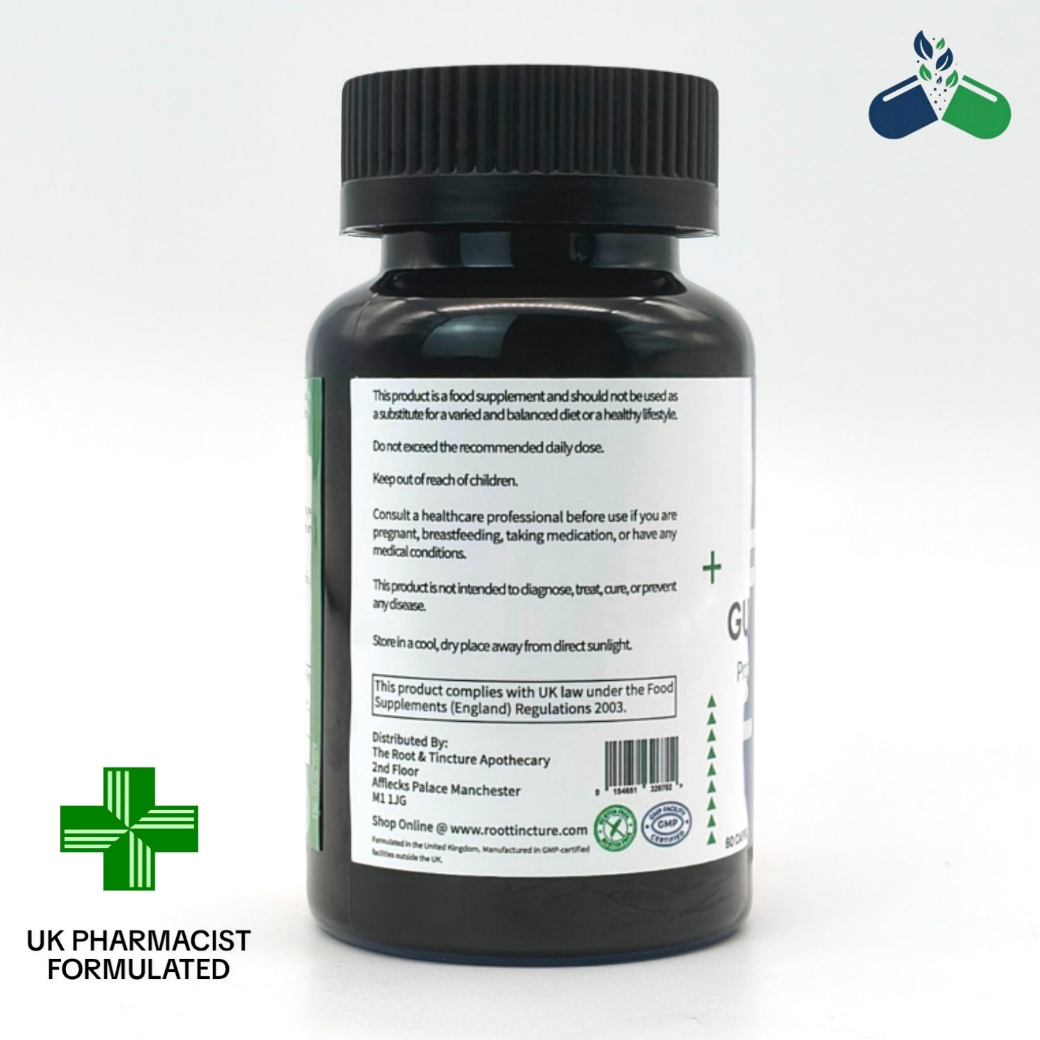 Dr Root Probiotic 100 Billion CFU | Gut Health, Bloating & Digestive Relief UK