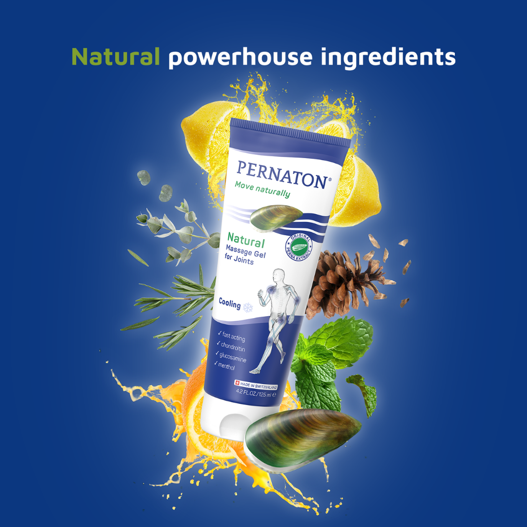 Pernaton Green Lipped Mussel Cooling Gel Joint & Muscle Relief 250ml