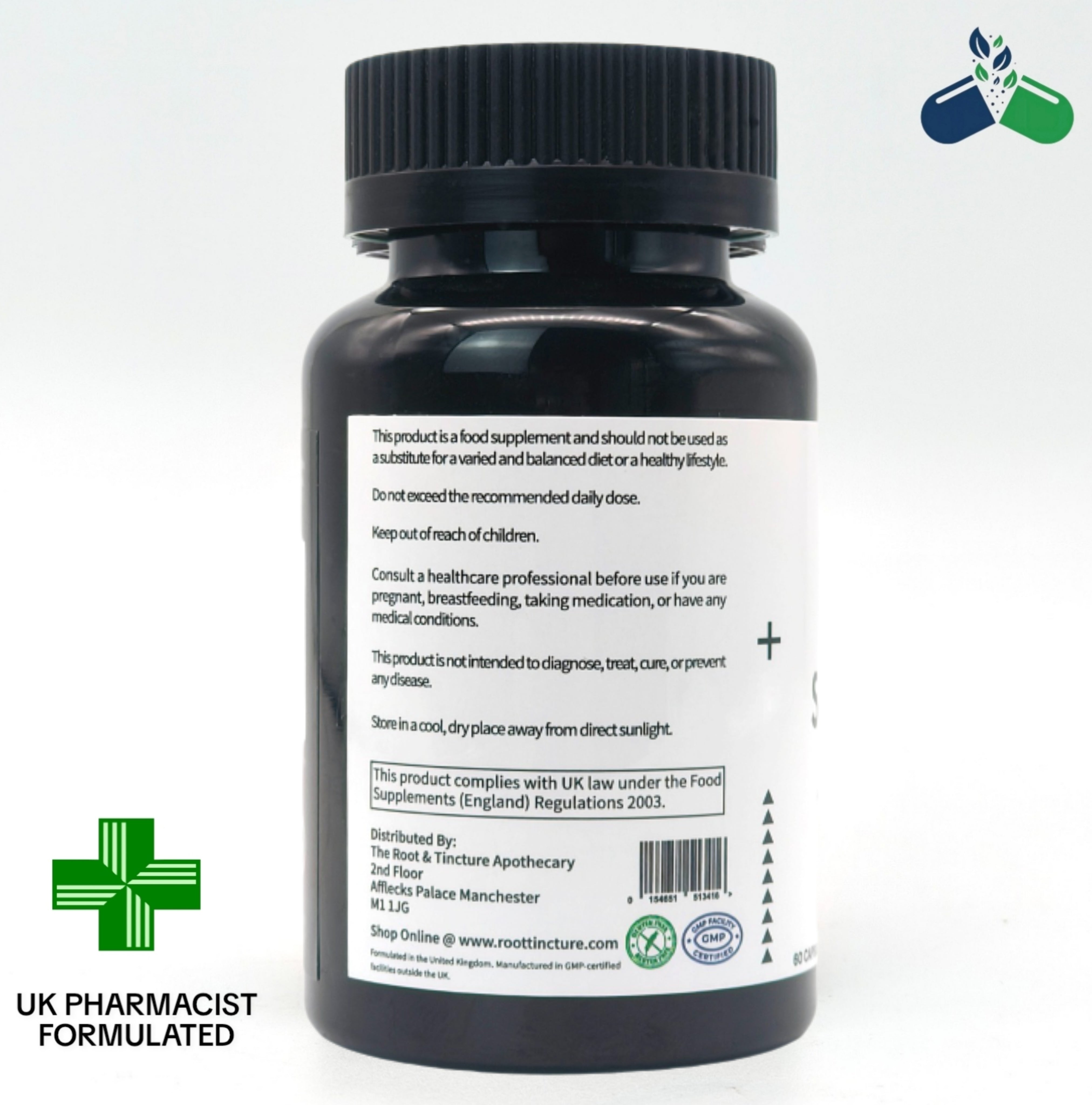 Dr Root Shilajit Vitality Capsules 60 Caps UK Pharmacist Formulated for Energy & Wellness