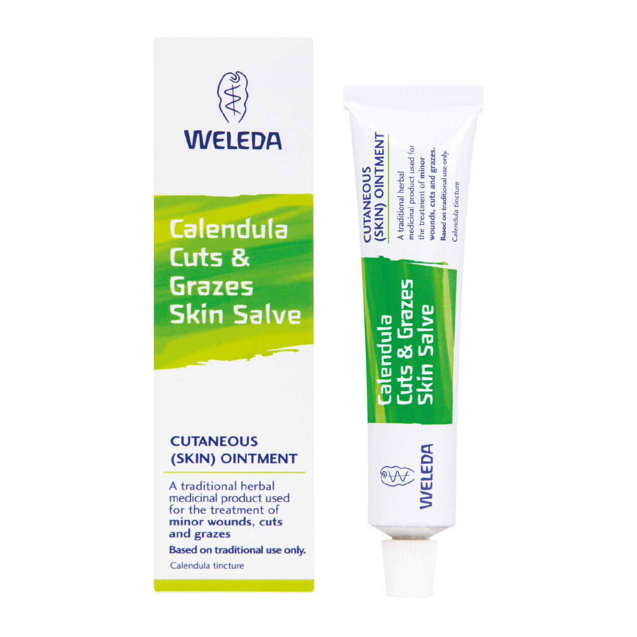 Weleda Calendula Natural Herbal Antiseptic Cuts & Grazes Skin Salve