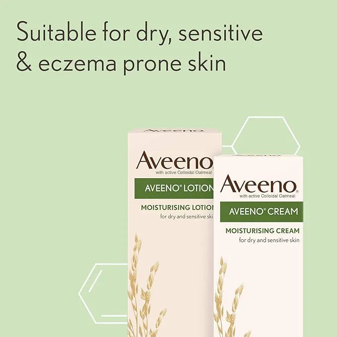 Aveeno Daily Moisturising Cream 500ml | For Dry & Sensitive Skin Eczema Relief
