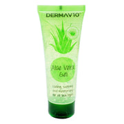 Derma V10 Aloe Vera Gel 75ml Cooling Soothing Moisturising Skin Care