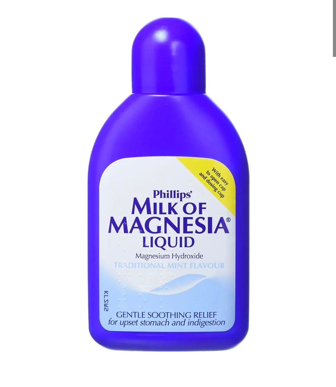 Phillips Milk of Magnesia 200ml Heartburn Indigestion Constipation Relief