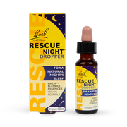 Bach Rescue Night Dropper Sleep Aid 10ml Natural Calming Stress Relief Vegan