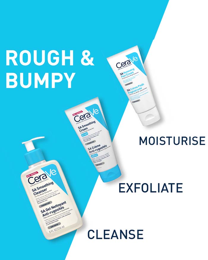 CeraVe SA Smoothing Cleanser 236ml | Salicylic Acid Cleanser