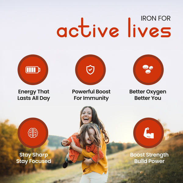 Vitabright Gentle Chelated Iron Bisglycinate Non Constipating 28mg Vegan 180 Tablets