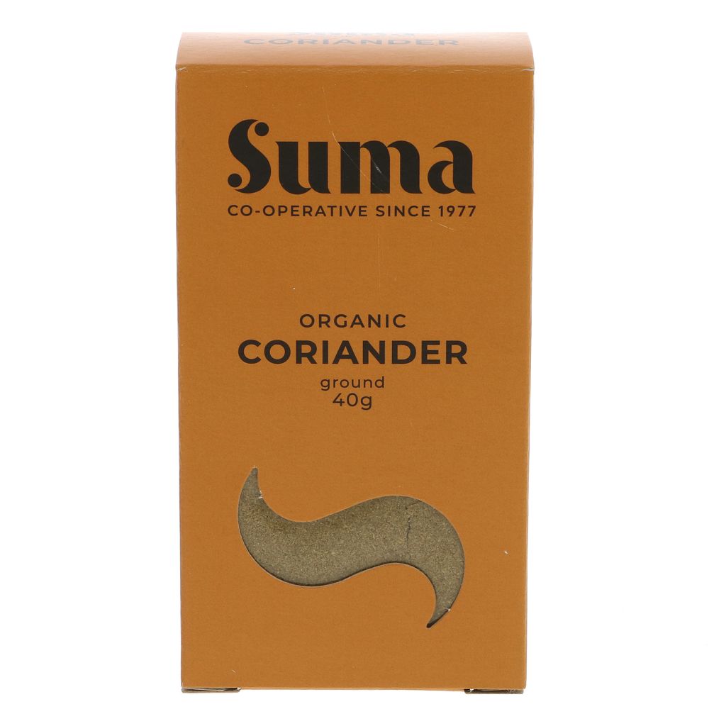 Suma Organic Ground Coriander 40g – Aromatic & Flavorful Spice