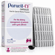 Paravit-CF Capsules 60 Soft Gel Capsules | Food for Special Medical Purposes (FSMP)