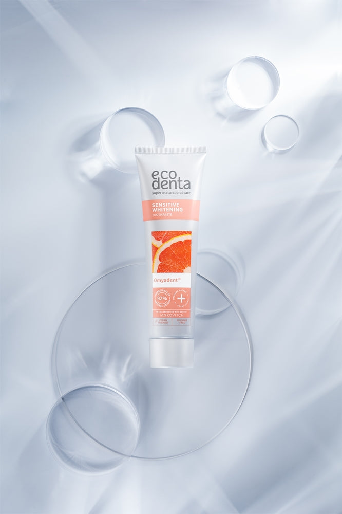 Ecodenta Sensitive Whitening Toothpaste Fluoride Free Vegan 100ml