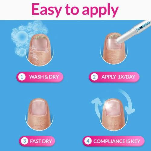Excilor Nail Fungus Easy Pen 4ml Daily Treatment for Discoloured Nails 1 Pack