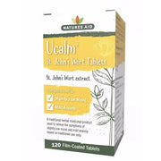 Ucalm St. John's Wort Tablets - Supports Low Mood & Mild Anxiety 120 Tablets