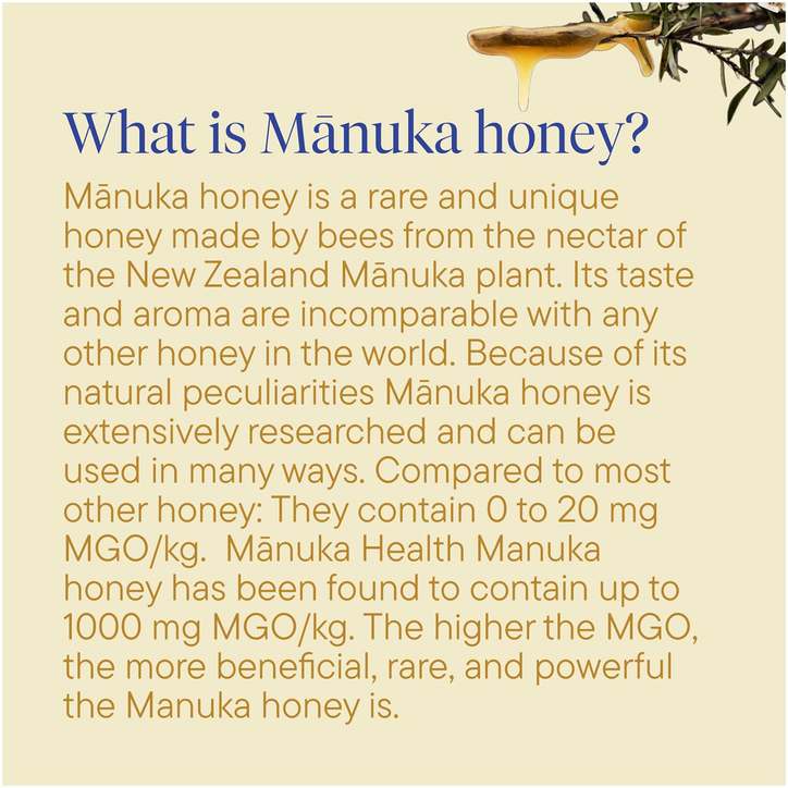 Manuka Health Antibacterial Medical Grade Manuka Wound Honey 30g for Burns