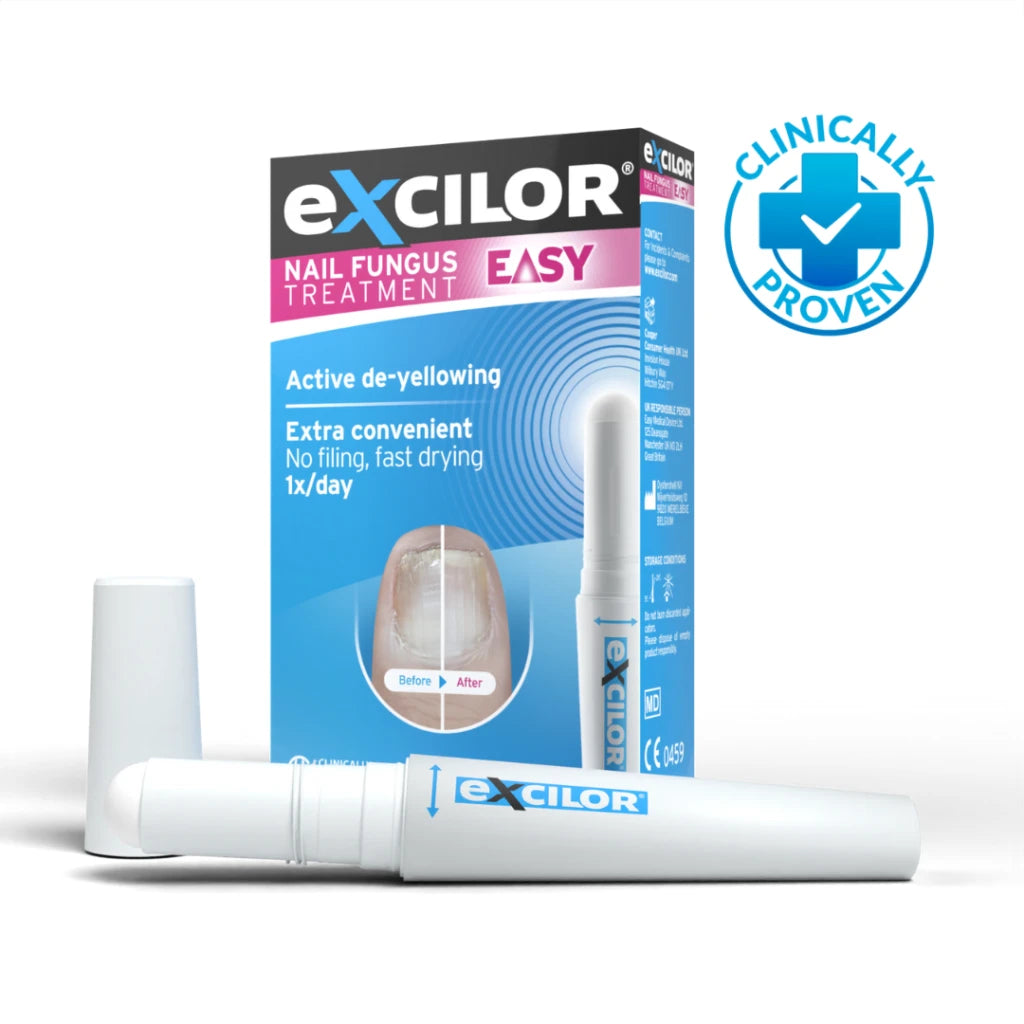 Excilor Nail Fungus Easy Pen 4ml Daily Treatment for Discoloured Nails 1 Pack